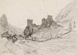 カメン城の遺跡 作： Ladislav Benesch